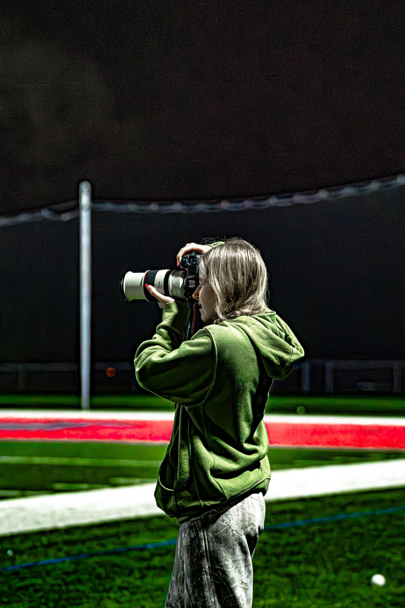 Sports action shot